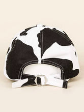 Load image into Gallery viewer, Small Towner Cow print cap
