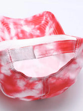 Load image into Gallery viewer, Baseball softball flag tie dye print cap
