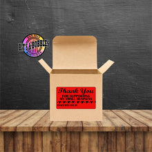 Load image into Gallery viewer, Thank you - packaged by Label
