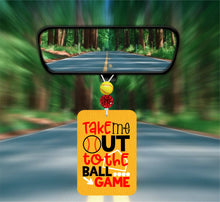 Load image into Gallery viewer, Take me out to the ball game Air Freshener
