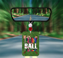 Load image into Gallery viewer, Lets play ball Air Freshener

