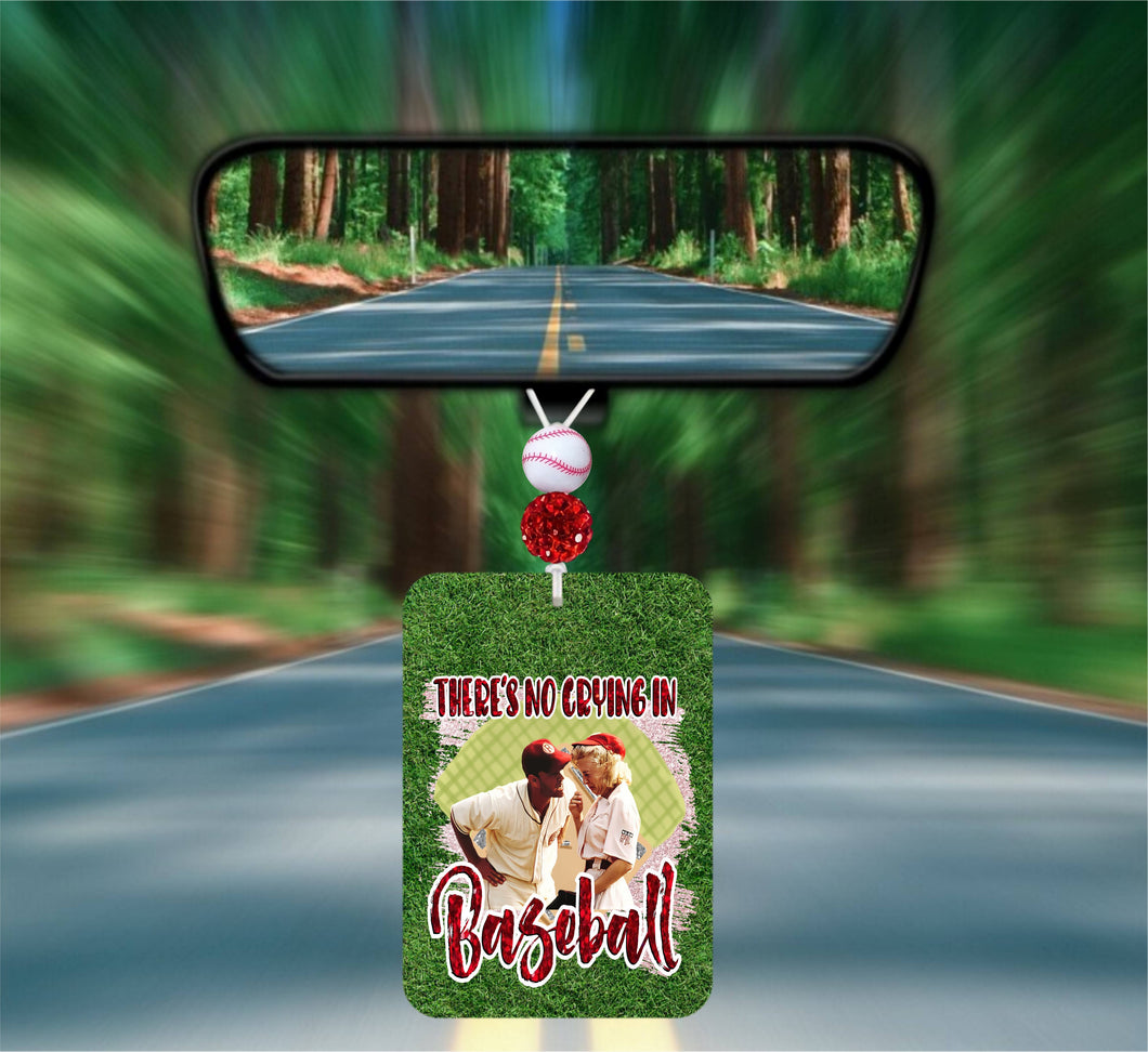 No Crying in Baseball Air Freshener