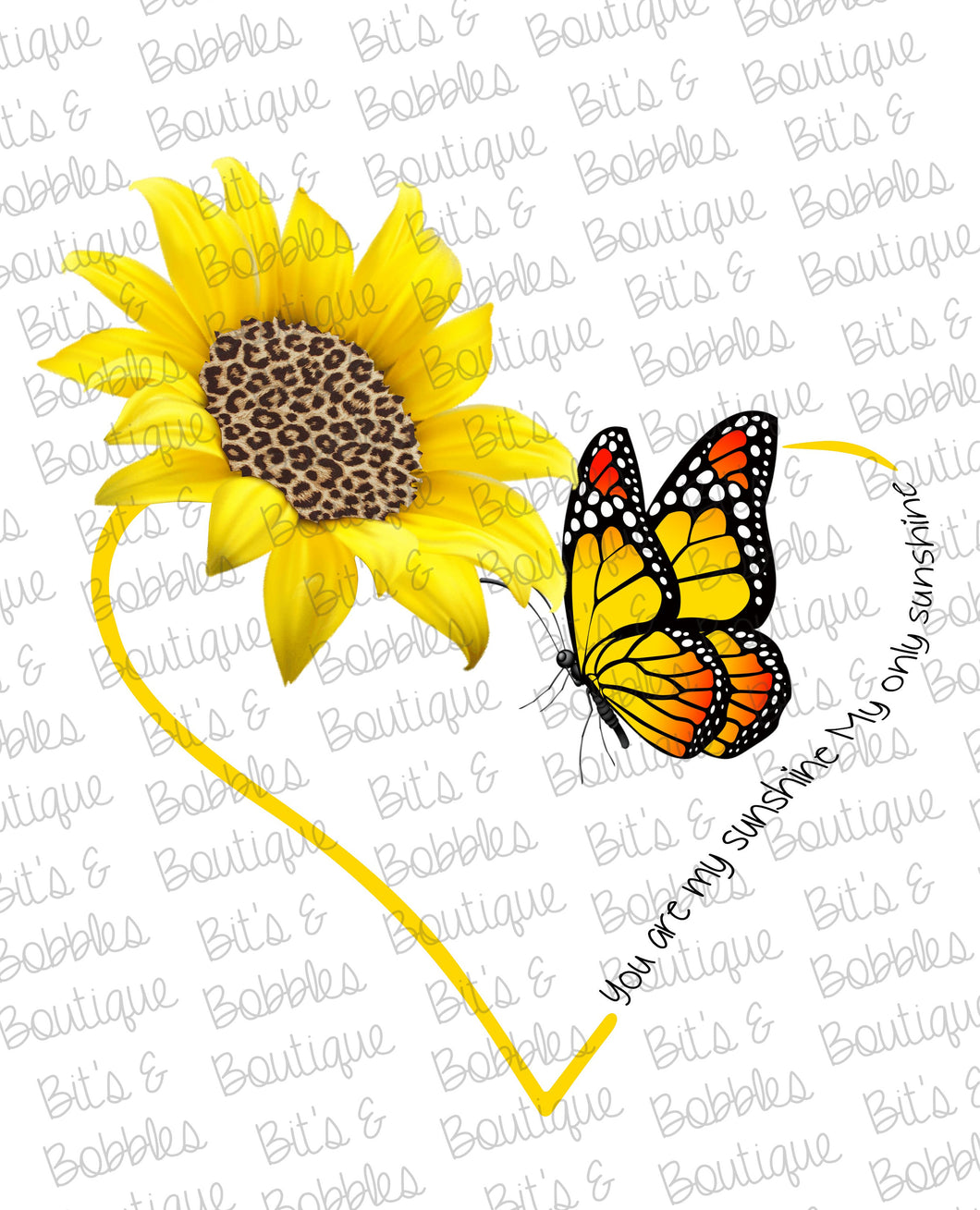 You are my sunshine sunflower