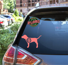 Load image into Gallery viewer, dog monogram decal
